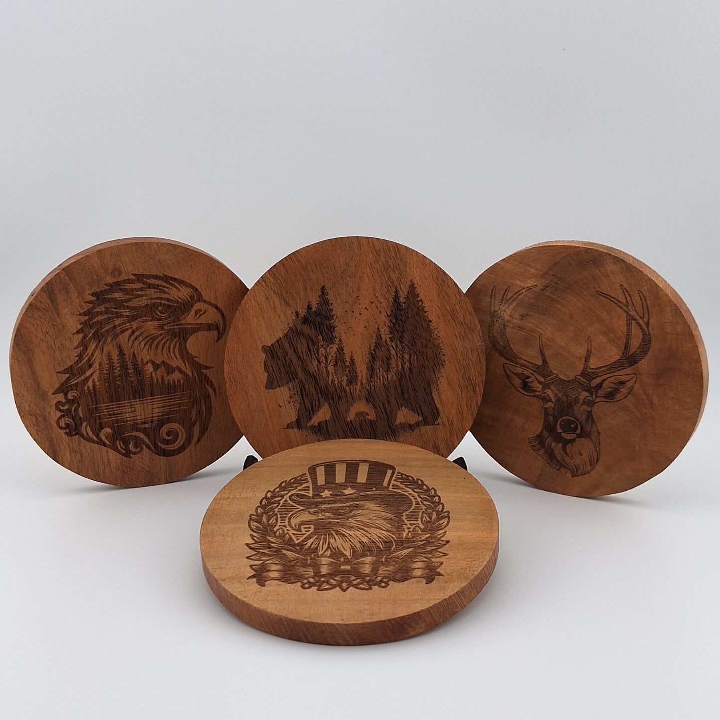 Woodland Themed Coaster Set